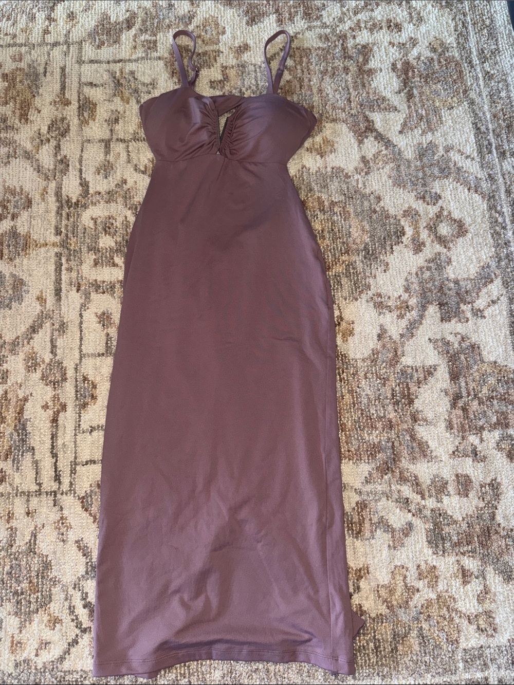 Bombshell sportswear dress color purple size medium